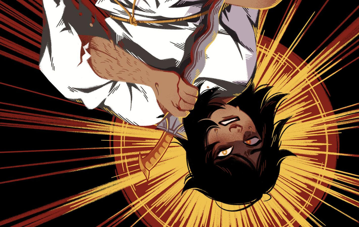 detail crop of deposisyon, 2022, inkjet print, 22&quot; x 30&quot;